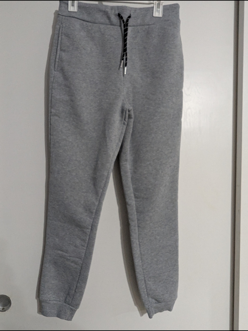 Women's/Men's ( Unissex )Gray Fleece Jogger Sweatpants - Unbranded